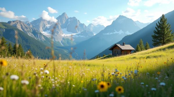 Vacances à la montagne en été : échapper à la chaleur ici